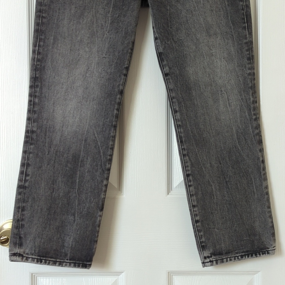 Superdry Classic High Waisted Straight Leg Rigid Jeans Lenox Grey 26/30 - Picture 3 of 16